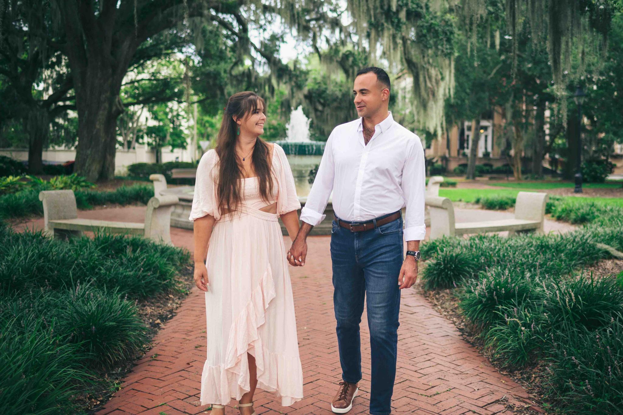 Exploring Savannah with Emily & Andrew
